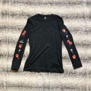 Women’s Adidas Long Sleeve Floral Shirt